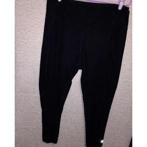 MARIKA Black High Rise Fitness Yoga Leggings Sz XL
